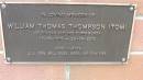 
William Thomas THOMPSON (Tom)
of Tin Can Bay and Purrawunda
b: 12 Jun 1919
d: 25 May 2010
Lila, Ron, Bill, Russ, Greg

Cooloola Coast Cemetery

