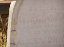 
Alexander William PEAD
d: 5 Jun 1884 aged 39 years and 6 months at Cossack

also 3 children who died in infancy

Alex
d: 7 Apr 1886, aged 9 years and 7 months at Cossack

William A PEAD
b: 23 Jul 1872
d: 11 Nov 1873
Alexander John PEAD
b: 25 Jan 1874
d: 10 May 1874


Cossack (European and Japanese cemetery), WA

