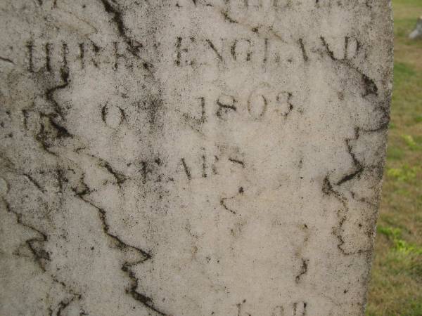 James Alexander Kennedy McCONNEL  | d: 6 Feb 1863 aged 31  | son of Henry McCONNEL Esq, Cressbrook Derbyshire England  |   | Cressbrook Homestead, Somerset Region  | 