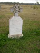 John Spooner Rackham COLEMAN
b: 24 Jan 1815
d: 14 May 1887
(wife)
Mary (COLEMAN)
d: 15 Dec 1892, aged 54
Cressbrook Homestead, Somerset Region