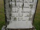 George SMITH
d: 25 April 1931 aged 69
(wife)
Jane SMITH
d: 9 Sep 1938
Cressbrook Homestead, Somerset Region