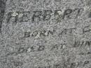 Herbert Prescott GARDNER
b: Cawnpore 4 Dec 1851
d: Dingyarra 7 Dec 1938
Ethel Mary GARDNER
d: 16 Mar 1954
Alan Henry GARDNER
b: 12 Aug 1914
d: 16 Jan 2005
and his wife
Gemma Elizabeth GARDNER (nee McCORD)
b: 1 Apr 1924
d: 18 Mar 2005
Cressbrook Homestead, Somerset Region