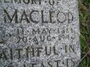Mary Elizabeth McCONNEL
b: 24 Mar 1855
d: 17 Nov 1941
eldest daughter of William and Martha KENT
James Henry McCONNEL
b: 18 Apr 1850
d: 7 Jun 1914
eldest son of David CANNON and Mary Macleod McCONNEL
Ursula Hope McCONNEL
b: 27 Oct 1888
d: 6 Nov 1957
Katharine Macleod McCONNEL
b: 11 May 1886
d: 20 Aug 1946
Mary Elspeth WHITE
b: 11 Oct 82
d: 25 Mar 56
wife of Bevis Gerald WHITE
Cressbrook Homestead, Somerset Region