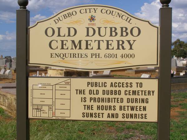 Old Dubbo cemetery,  | New South Wales  | 