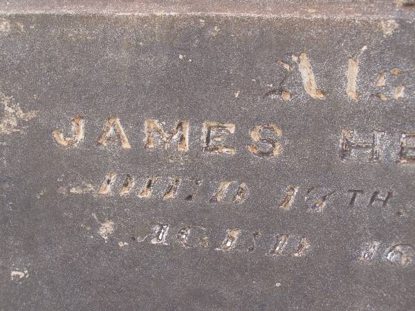 Grave of Mary COSTELLO,  | Frances Mary GALE,  | & James Henry GALE,  | Old Dubbo cemetery,  | New South Wales  | 
