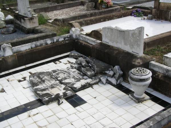 August STENZEL,  | husband of Wilhelmine STENZEL,  | died 21 Feb 1923 aged 75 years;  | Wilhelmine STENZEL,  | died 16 Sep 1938 aged 84 years;  | Dugandan Trinity Lutheran cemetery, Boonah Shire  | 