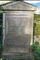 William HALL
d: Midgehope
d: 14 Jun 1881 aged 77
wife:
Alison RENWICK
farmer, Midgehope
d: 25 Apr 1863 aged 45
second son
William (HALL)
d: Pietermaritzburg, Natal, South Africa
13 Nov? 1877 aged 30
third son:
Robert Brunton
d at Toronto Canada
d: 27 Mar 1879 aged 25?
eldest son
Thomas HALL
died at Paullina IOWA U.S.A.
13 May 1906? aged 61
eldest daughter
Alison
15 Dec 1908? aged? 31
Ettrick Kirk, Ettrick, Selkirkshire, Scotland