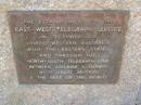 
East-West Telegraph Service memorial,
Eucla willage,
Nullarbor Plain,
Eyre Highway,
Western Australia
