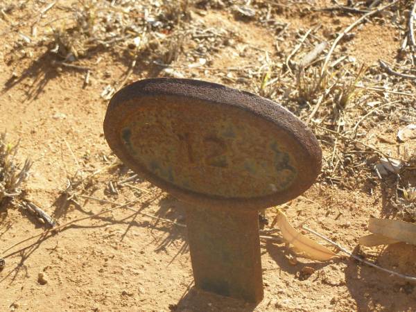 12  |   | Exmouth Cemetery, WA  |   | 