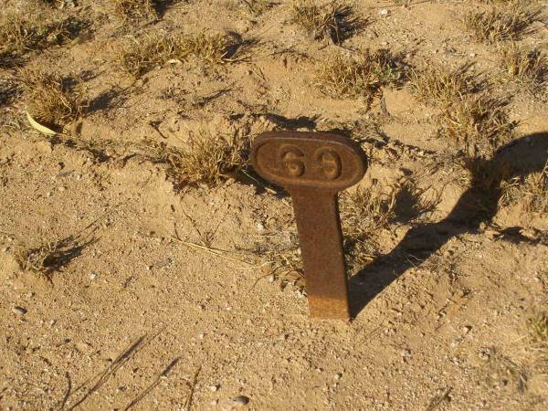 69  |   | Exmouth Cemetery, WA  |   | 