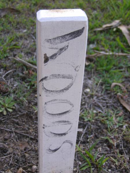 WOODS, HAI-01-18;  | Gheerulla cemetery, Maroochy Shire  | 