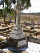 Friedrich WREMBECK,
born 1 Jan 1851,
died 6 May 1915;
Louise WREMBECK,
born 28 Sep 1851,
died 3 Nov 1926,
Glencoe Bethlehem Lutheran cemetery, Rosalie Shire