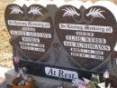 Albert Gustave WEBER,
dad,
born 13-6-1908,
died 11-5-1994;
Elsie WEBER (nee RUNDMANN),
mum,
born 7-12-1908,
died 30-11-1996;
Glencoe Bethlehem Lutheran cemetery, Rosalie Shire