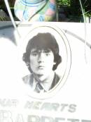 Benedict (Ben) John BARRETT,
son of Owen & Billie,
26-8-69 - 20-5-85;
Gleneagle Catholic cemetery, Beaudesert Shire