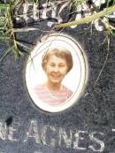 Catherine Agnes TAYLOR (nee MORAN),
1-1-1913 - 26-8-1994;
Gleneagle Catholic cemetery, Beaudesert Shire