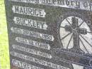 Maurice BUCKLEY,
died 3 April 1950 aged 72 years;
Catherine BUCKLEY,
died 13 August 1953 aged 81 years;
Gleneagle Catholic cemetery, Beaudesert Shire