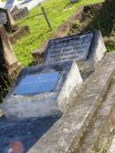 Doreen Mary OBRIEN,
daughter sister,
died 16 August 1961 aged 52 years;
Michael OBRIEN,
died 15 July 1985 aged 71 years;
Gleneagle Catholic cemetery, Beaudesert Shire