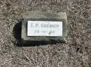 
E P GRENIER
26 Nov 43
Gods Acre cemetery, Archerfield, Brisbane
