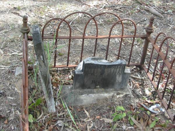 Robert BUSTEED, died July 7th 1902;  | Goodna General Cemetery, Ipswich.  |   | 