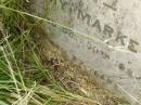 
Amy MARKEY,
died 30 Oct 1920 aged 29 years;
Goomeri cemetery, Kilkivan Shire
