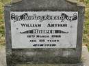 
William Arthur HOOPER,
died 16 March 1966 aged 69 years;
Goomeri cemetery, Kilkivan Shire

