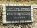 
George PERRETT,
1921 - 1974;
Goomeri cemetery, Kilkivan Shire
