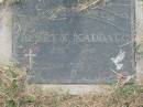 
Henry F. KADDATZ,
1905 - 1995;
Goomeri cemetery, Kilkivan Shire
