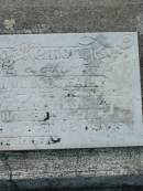 
Alice M.M. KOFFAL,
wife mother,
died 16 Aug 1970 aged 82 years;
George August KOFFAL,
husband father,
died 28 Jan 1978 aged 82 years;
Goomeri cemetery, Kilkivan Shire
