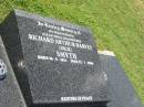 
Richard Arthur Harvey (Dick) SMYTH,
husband father grandfather,
born 26-9-1924,
died 22-1-2000;
Goomeri cemetery, Kilkivan Shire
