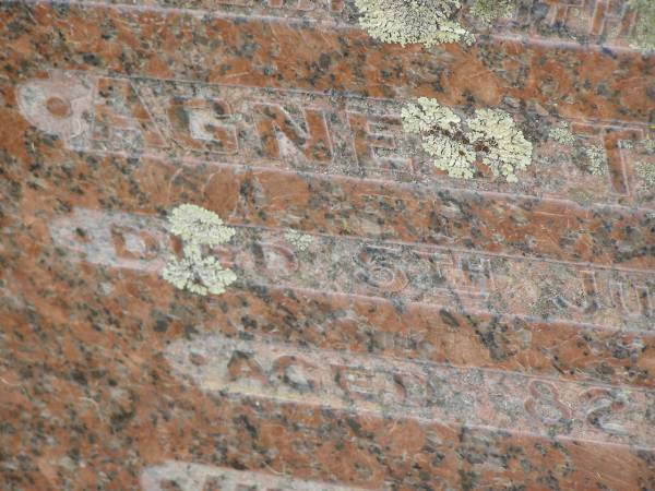 Agnes TILNEY,  | died 5 June 1966 aged 82 years;  | Goomeri cemetery, Kilkivan Shire  |   | 