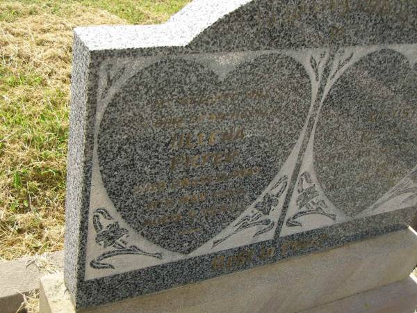 Helena PIEPER,  | mother,  | died 11 May 1955 aged 71 years;  | August PIEPER,  | father,  | died 10 July 1968 aged 88 years;  | Goomeri cemetery, Kilkivan Shire  | 