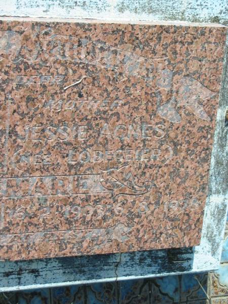 Sidney DELEMARE,  | father,  | 21-10-1896 - 26-7-1961;  | Jessie Agnes DELEMARE (nee LOBEGEIER),  | mother,  | 16-2-1903 - 6-8-1978;  | Goomeri cemetery, Kilkivan Shire  | 