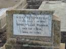 Daniel William PEARMAN,
husband father,
died 8 Sept 1934 aged 75 years;
Greenmount cemetery, Cambooya Shire