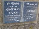 Geoffrey Evan SMITH,
husband of Jenny,
son of Pat & Thelma,
19-4-1953 - 12-4-1982 aged 28 years;
Greenwood St Pauls Lutheran cemetery, Rosalie Shire