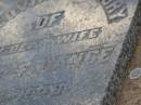 Edna F. LANGE,
wife,
1910 - 1940;
Greenwood St Pauls Lutheran cemetery, Rosalie Shire