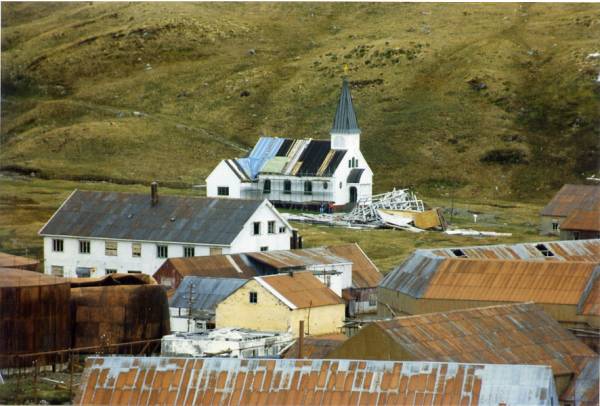 Church on Grytviken Cemetery, South Georgia Island  | 