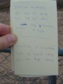 Gustine STUMER
b: 20 Jul 1819, d: 29 Jul 1891, aged 72 years, 9 days
Christian F STUMER
b: 15 Mar 1822, d: 20 Aug 1902
Haigslea Lawn Cemetery, Ipswich