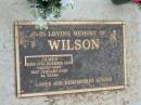 James WILSON
b: 19 Dec 1920, d: 31 Jan 2005, aged 84
Haigslea Lawn Cemetery, Ipswich