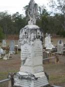 Rosina HOLLWARTH,
born 17 Aug 1839 died 16? March 1907;
Gottfried HOLLWARTH,
born 2 April 1839 died 10 July 1890;
Haigslea Lawn Cemetery, Ipswich