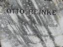 Otto REINKE
d: 24 Feb 1898 aged 52
Haigslea Lawn Cemetery, Ipswich