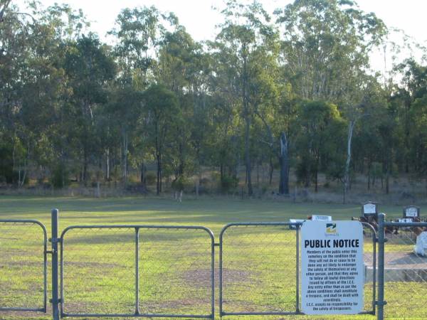 Haigslea Lawn Cemetery, Ipswich  | 