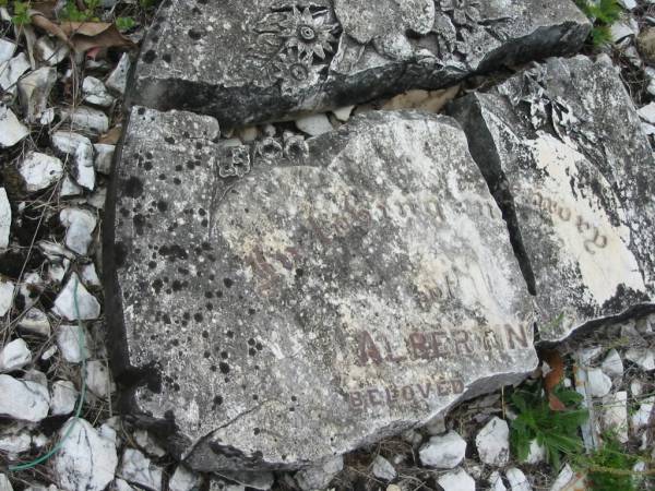 Albertina (beloved wife of) C.F.H. MEISSNER  | d: 15 Feb 1900, aged 64  | also Christian Friedrich Hermann MEISSNER  | (husband of above)  | b: 29 Sep 1835, d: 30 Mar 1905  | Haigslea Lawn Cemetery, Ipswich  | 