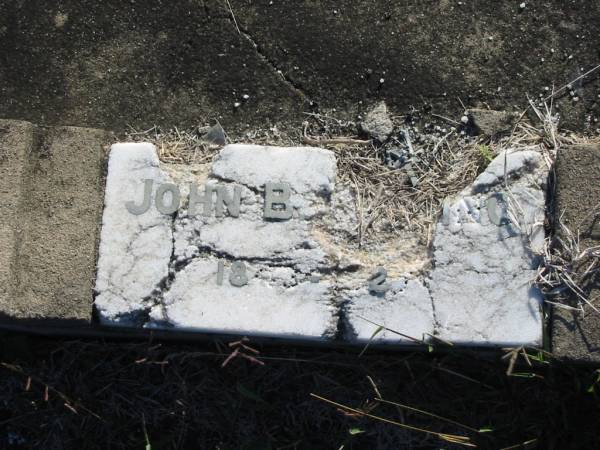 John B NUTTING?  | 18?? - ???2?  | Charles NUTTING?  | 1901 - 1935?  |   | Harrisville Cemetery - Scenic Rim Regional Council  | 