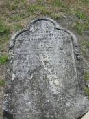 
William George CRANE
d: 1882
George James CRANE
d: ?? 1893 ?? aged 74?
Harrisville Cemetery - Scenic Rim Regional Council
