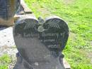 Wilhelmina WEIGEL; 17 Jul 1925; aged 61
St Pauls Lutheran Cemetery, Hatton Vale, Laidley Shire