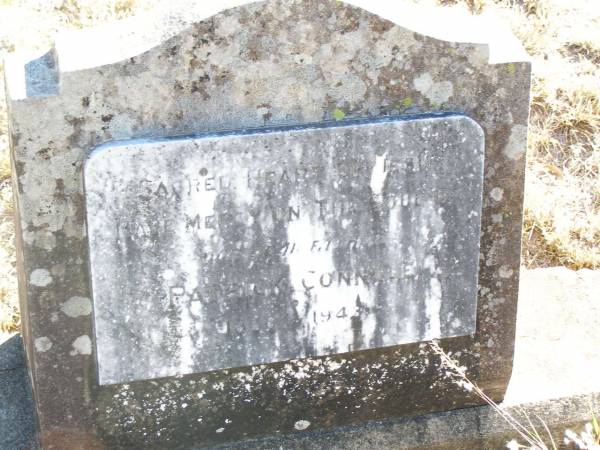 Patrick CONNOLE  | 1868 - 1943;  | Helidon Catholic cemetery, Gatton Shire  | 