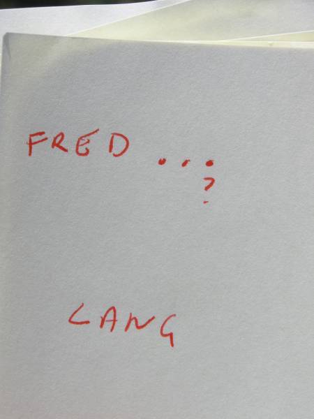 Fred ... LANG?;  | Helidon General cemetery, Gatton Shire  | 