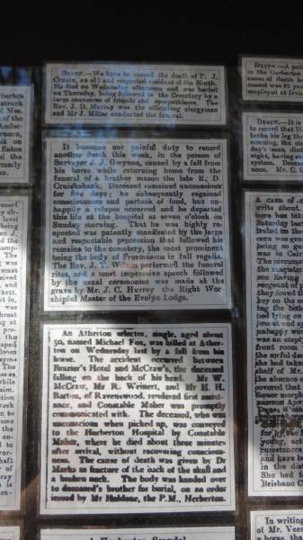   | Herberton Pioneer - Rose Lane Cemetery  |   |   |   | 