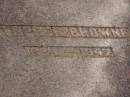
Stephen BROWNE,
1884 - 1947;
Highfields Baptist cemetery, Crows Nest Shire
