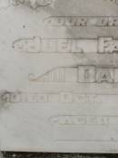 Juel Faylene DART,
died 11 Oct 1968 aged 28 years;
Howard cemetery, City of Hervey Bay